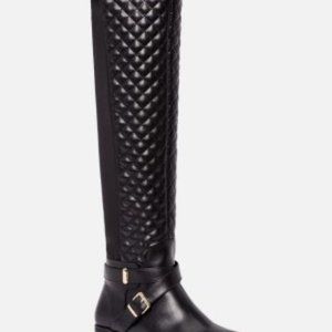 Annabeth Quilted Flat Boot